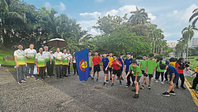 Photo of 【培新小學越野賽跑開幕】駱南輝提醒學生 注重學業勿忽略運動
