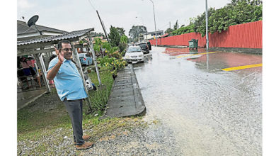 Photo of 暴雨後巴生南區變澤國 議員召水利局官員找肇因