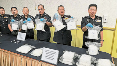 Photo of 警依情報突襲捕5拆家 起獲逾78萬元毒品