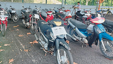 Photo of 拍賣30違例交通工具 甲交局進賬逾4萬元