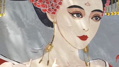 Photo of 眼尖遊客發現起水泡 范冰冰壁畫“長皺紋”