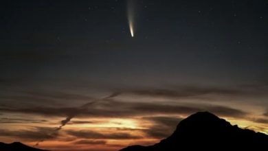 Photo of 年度最期待彗星 12日接近地球肉眼可見
