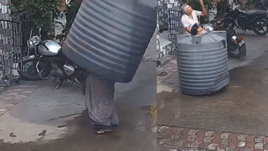 Photo of 女子遭天降水塔砸中 竟奇跡沒受傷