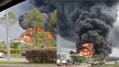 Photo of 振林山工業物流園火警 傳爆炸聲3人灼傷