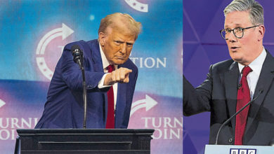 Photo of 【美國大選】稱接觸賀錦麗 特朗普斥英工黨圖干預