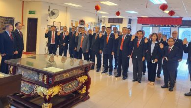 Photo of 北馬沈氏宗祠新理事就職 更生: 秉承祖宗家訓 團結宗親推動發展