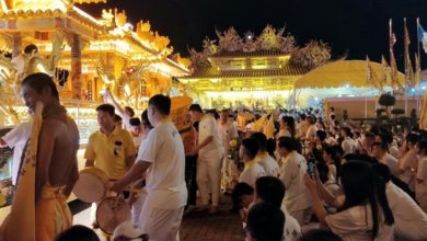 Photo of 數千善信聚集北海斗母宮 恭送九皇大帝回鑾