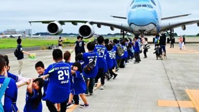 Photo of 小學生與最大巨無霸客機“拔河” 到底誰贏了？