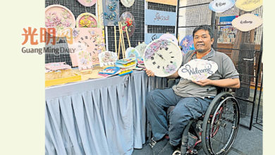 Photo of 障男靠雕塑繪畫為生 身殘志堅 月入最高1萬