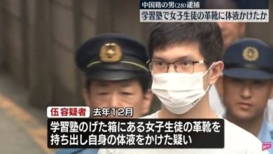 Photo of 偷女生鞋子噴體液 中國男認罪: 我愛女鞋