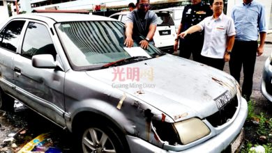 Photo of 檳五條路組屋區 仍有廢棄車沒移走
