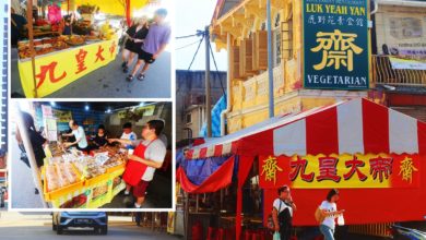 Photo of 車水路斗母宮攤位林立 九皇爺誕素食不漲價