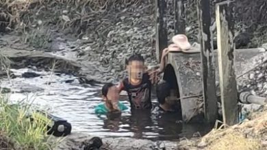 Photo of 4童鑽涵洞嬉水 父母恐坐牢罰款