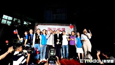 Photo of “罷梁”失敗 謝國梁現身致謝支持者