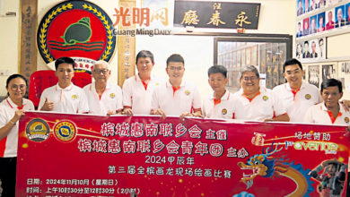 Photo of 檳惠南聯鄉會 10日檳威畫龍繪畫賽