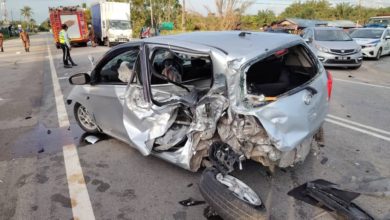 Photo of 羅里煞不急 撞飛汽車 造成5人輕重傷