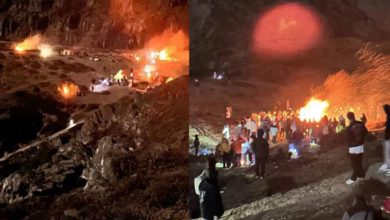 Photo of 大批夜爬山客  “燒山”取暖險失控12人被處罰