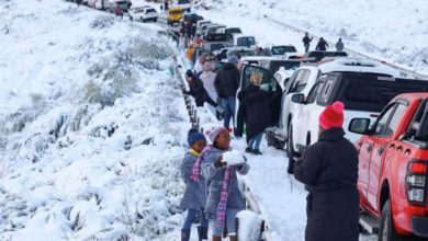 Photo of 夏天變下雪 南非爆冷1人死