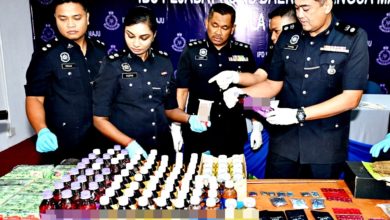 Photo of 毒飲料賣娛樂場所 警捕3人起逾11萬元毒品