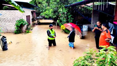 Photo of 连续36小时降雨 玻低洼地区淹水