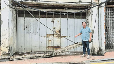 Photo of 橫樑掉落威脅路人 劉志俍促監管板底街老屋