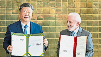 Photo of 習近平與盧拉簽聯合聲明 攜手構建中巴命運共同體