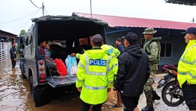 Photo of 丹首個淪陷水災區 萬捷縣40災黎疏散