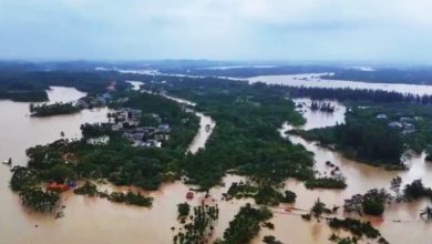 Photo of 颱風與冷空氣夾擊！中國海南豪雨致山崩3死4傷