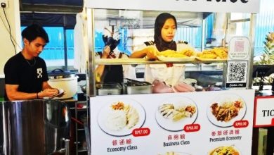 Photo of 航空主題雞飯檔爆紅 網笑：點餐了不要“放飛雞”