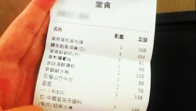 Photo of 香港中環三人用餐消費近2千元 豆苗338元驚呆中國客