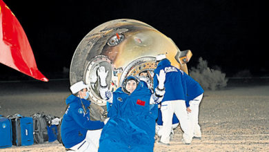 Photo of 累計飛行時長超一年 中國太空人葉光富創紀錄