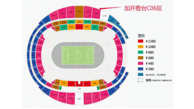 Photo of 【世界杯 入選賽 亞洲區】中國連勝球票火了 加座2分鐘內售罄