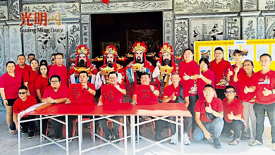 Photo of 新芭底東海宮籌教育金  明年聯辦新春獻愛活動