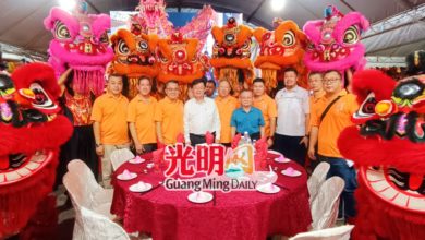 Photo of 【五條路三江廟大普公130週年宴】曹觀友：每年撥款數百萬 檳推動非伊事務逾10年