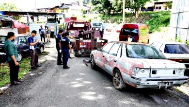 Photo of 無照營業 摩多霸位 5家修車店遭取締