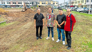 Photo of 劉志俍巡昌明公園進度 建議闢通道連接2路