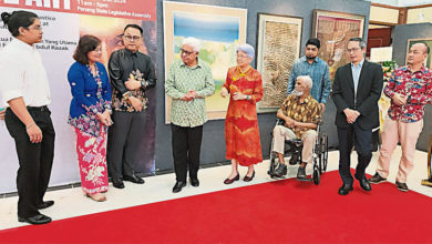 Photo of 章瑛夫婿个展开幕 入场免费展出69画作
