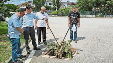 Photo of 窃贼移沟盖偷电缆 丽阳园多处现坑洞