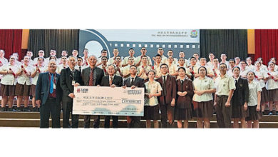 Photo of 【新民独中毕业典礼】李冠霖：别停止向上 毕业后到各领域续学习