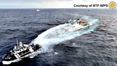 Photo of 南海黄岩岛再起冲突 中海警水炮射菲船