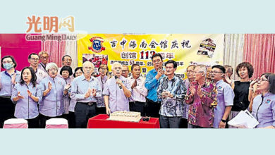 Photo of 【吉中海南会馆宴庆113周年】陈日景：第一期已完工 盼供资料充实历史走廊