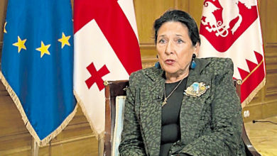 Photo of 称国会不合法 格鲁吉亚总统拒离职