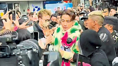 Photo of 吴卓羲捞金排场大 过百保安维持秩序
