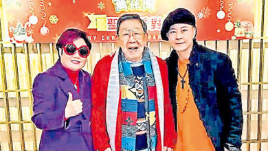Photo of 蔡一杰开脑后 精神饱满现身