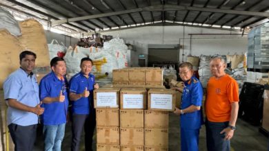 Photo of 檳民防隊聯協會 300箱物資捐助災民