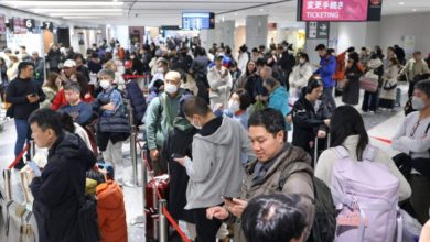 Photo of 元旦前下大雪 北海道取消逾50航班 民众机场过年