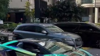 Photo of 炫彩兰博基尼惹的祸？ 奥迪追尾豪华休旅车
