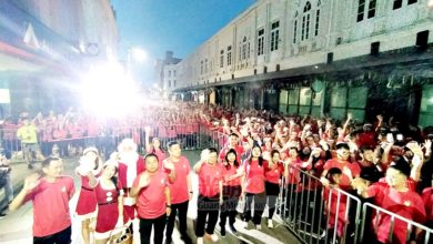 Photo of 23国2500健儿参与 土库街下雪迎圣诞跑