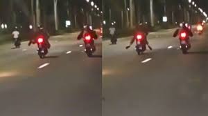 Photo of 獅城也有Mat Rempit 超人骑士挨轰