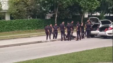 Photo of 闹市警匪追逐战 两涉毒嫌犯落网